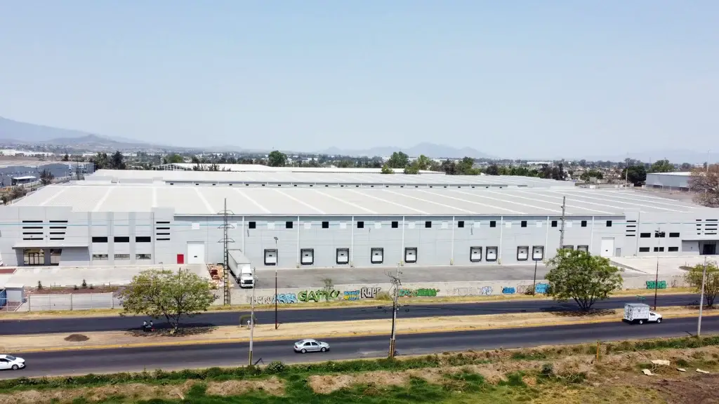 Vista aérea bodega 13,900 m2